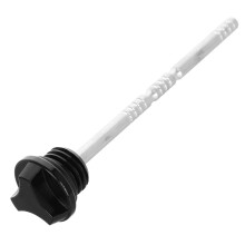 Universal Motorcycle Oil Level Gauge Durable Aluminum Alloy Easy Install Accurate Engine Oil Display