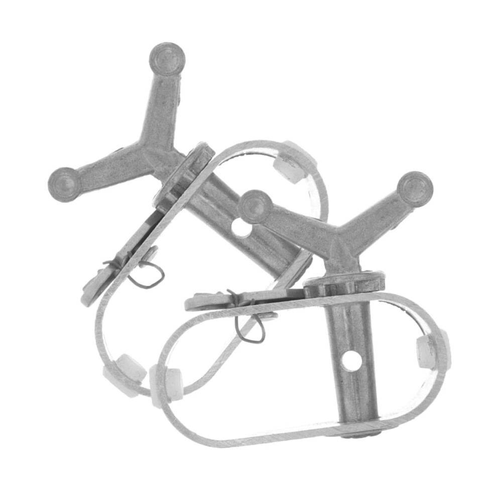Mobutofu 2Pcs Steel Wire Rope Tensioner Set, Durable Winch Style Fence Line Tightener For Precise Wire Tensioning 9174973302735
