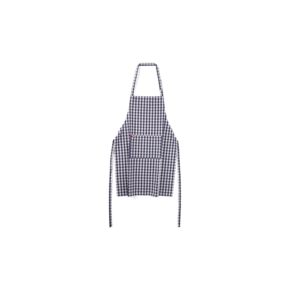 Judge Textiles Check Apron Blue