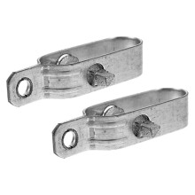 2pcs Heavy Duty Steel Wire Rope Tensioner for Precise Fence Wire Tightening and Garden Use