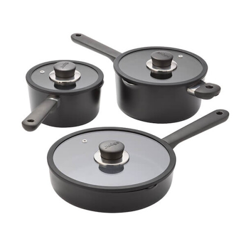 Judge Judge Vista Ceramic 3 Piece Draining Cookware Set