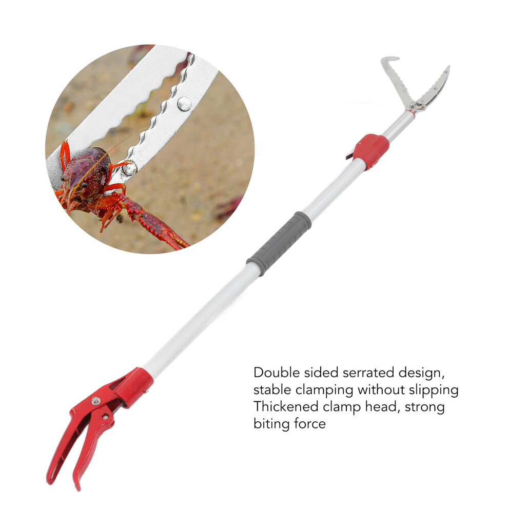 Telescopic Long Aluminium Aqua Tongs