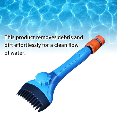 Pool Filter Cleaner and Spa Filter Cleaning Tool with Hose Attachment, Deep Pleat Cleaning, Flow Control Knob 1