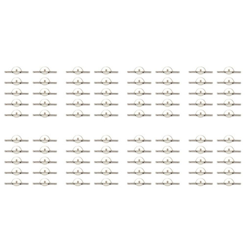 80pcs Door Window Cupboard Drawer Bin Single Nylon Sliding Roller Pulley Wheel