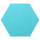 25Pcs Hexagon  Board Hexagonal  Wall Sticker Multifunction 3D Decorative Home Message Board Gray Yellow 3