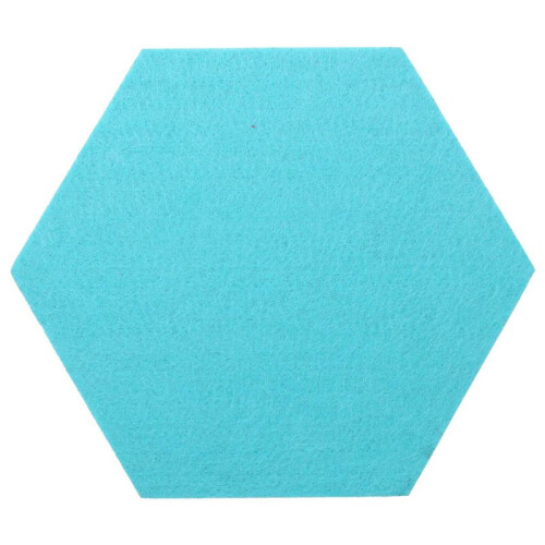 25Pcs Hexagon  Board Hexagonal  Wall Sticker Multifunction 3D Decorative Home Message Board Gray Yellow 2