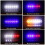 6X 12V-24V 6LED Light Flash Emergency Car Vehicle Warning Strobe Flashing White 2