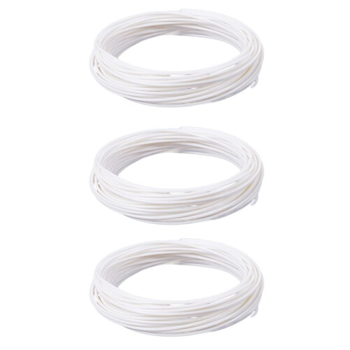 3X 3D Printer Pen Filament 1.75mm PLA 10m(White PLA) 1