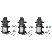 3X 12V 100W High Pressure Self Priming Water Pump 160Psi 8Lpm Caravan Camping Boat