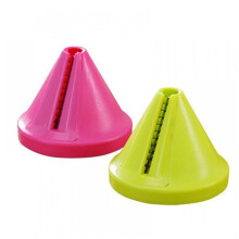 2X Kitchen Gadget Funnel Vegetable Radish Cutter Shred Spiral Device