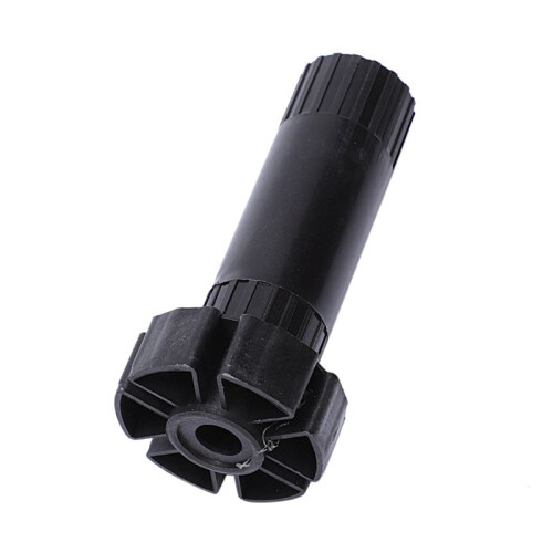 10x Plastic Adjustable Height Kitchen Cupboard Plinth Foot Leg Pair Black 1