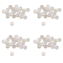 White of Pearl Shell Dot Fret Inlay Maker 6mm for Guitar Fingerboard (Pack of 80)
