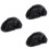 3X Mens Kurze Gerade Schwarze Alltag Volle Perücke 2