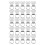75 Pcs D-Ring Picture Frame Hanging Hooks Double Hole Hangers with Screws Silver 3