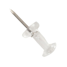 300 St Push Pin Thumb Tack Clear Color 3/8 Tum Ritning Cork Board Office Pushpin