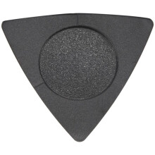 Flanger 30St Triangel-Gitarrspel 1,0 0,75 0,5 mm Tjocklek i PC + ABS Material Antislip Style Picks Svart