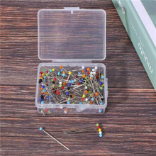750 Stücke Nähen Pins Glaskopf Pins Gerade Quilten Pins für Schneiderin Schmuck Dekoration