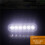 6X 12V-24V 6LED Light Flash Emergency Car Vehicle Warning Strobe Flashing White 7