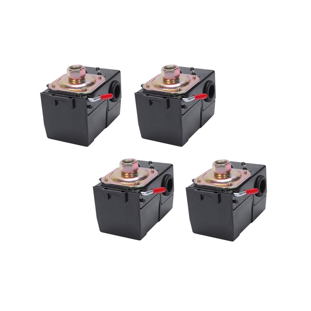4Pcs Air Compressor Universal Pressure 95-125 Psi For Air Compressor Pump Control Valve 4712367508018