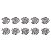 500Pcs M3X3Mm Edelstahl Innensechskant Set Cap Point Madenschrauben Silber