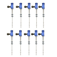 10X Motorcycle Hydraulic Clutch Master Cylinder Rod Brake Pump M10x1.25mm Aluminum