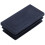 Plastic Rectangle Blanking End Tube Caps Inserts 25x50mm 240pcs Black 2