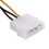 20X A Dualer 4-Pin  IDE auf 6-Pin PCI-E Grafikkarten-Stromanschlusskabeladapter 8