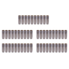 Buse de Gaz 15Ak 50Pcs Bec de Gaz de Torche de Soudage Mig Conseil de Contact pour Soudage Mig Mag