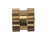 M2 X 3mm Brass Cylinder Knurled Threaded Round Insert Embedded Nuts 300pcs 5