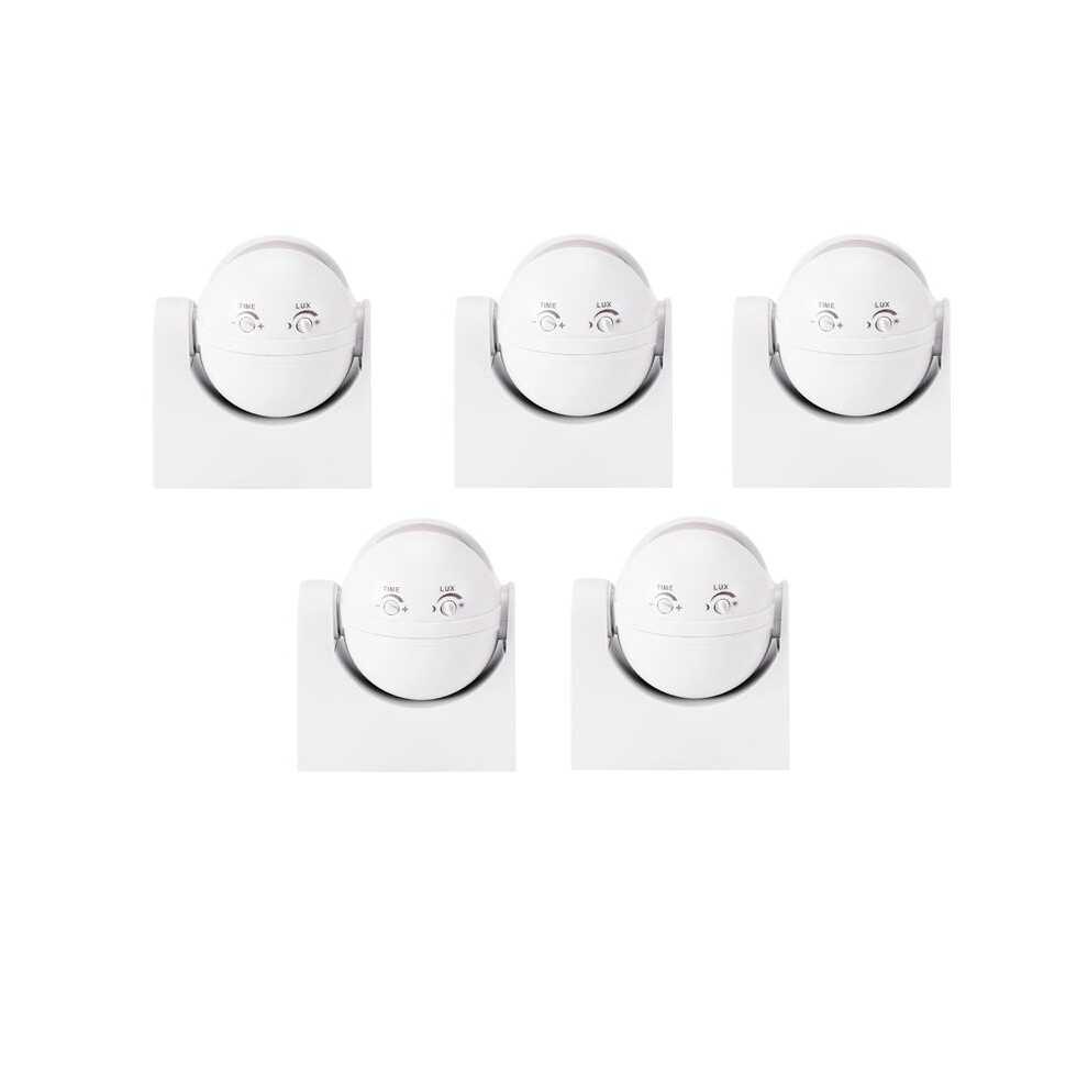 5X 110V-240V Outdoor Ip44 180 Degree 50/60Hz Security Pir Motion Movement Sensor Detector Infrared 4713399315872