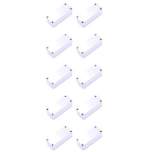 10 Stück Aluminium Stomp Box Effekte 1590A Stil Pedal Gehäuse für Gitarre