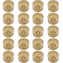 Electric Guitar Control Speed Knobs for LP Knob Parts Replacement Gold 20 Pcs