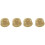 Electric Guitar Control Speed Knobs for   LP Knob Parts Replacement Gold 20 Pcs 5