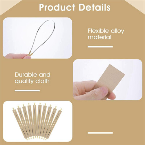 20Pcs Impulse Sealer Replacement Parts 12Inch Heat Seal Strips Replacement Elements Grip Impulse Sealer Heating Element 2