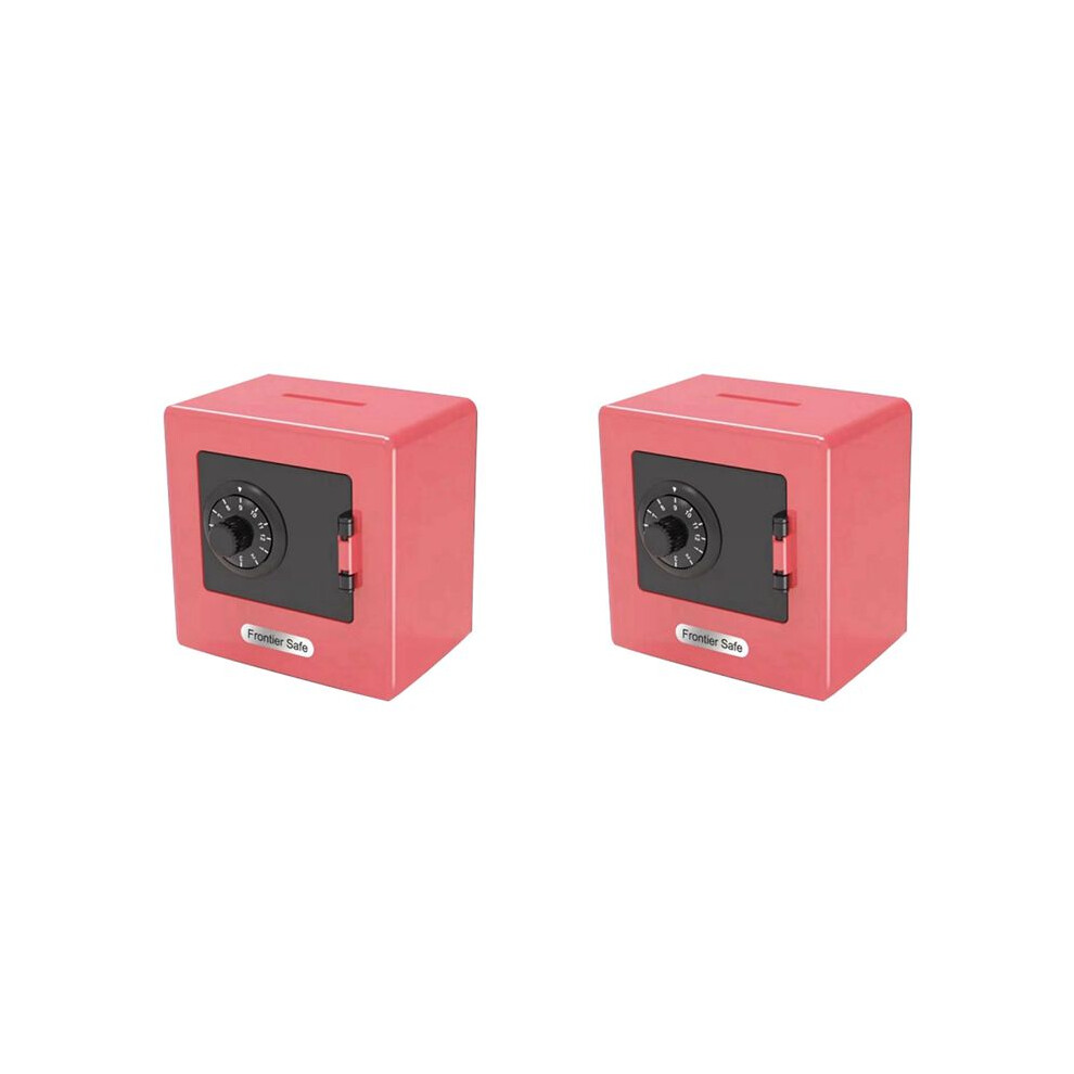 Photos - Role Playing Toy 2X ATM Rotating Password Bank Money Box Cash Coin Saving Boxes Simulation Bank Safe Deposit Toy Children Jewelry,Red