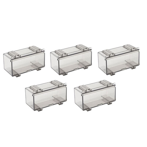 20Pcs Clear Acrylic Display Case for Car Mold, Wheels Car Model Display Case Scale Wheel Display Case B 2