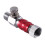 2X Airbrush Quick Release Air Control Fitting Adapter 1/8 Inch Threaded Hose Connection Adjustment Valve Tool -405R 3