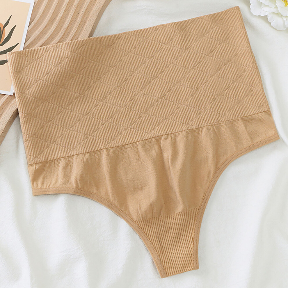 (Skin Color, S) Seamless Thong Waist Cincher for Women-image-OPC-PSKBM7R-NEW