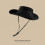 (Black) Chapeau d'été pour Rando, Pêche & Camping 1