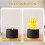 Bioethanol Fire Pit with Ceramic Wick - 50 Chars 9
