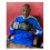 Frank Bruno Signed Black Boxing Glove. Display Case With Plaque 2