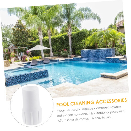 Pool Hose Connector 4.7cm Vacuum Hose Cuff Replacement with Secure Threaded Leak Resistant Design 1