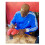 Frank Bruno Signed Red Boxing Glove. Display Case With Plaque 4