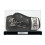 Frank Bruno Signed Black Boxing Glove. Display Case With Plaque 1