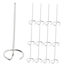 12pcs Stainless Steel Skewers for Air Fryer and Grill, Reusable Vertical BBQ Set for Outdoor Cooking