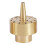 (6 Points Internal Teeth 25mm) Brass Parabolic Fountain Nozzle for Pools 2