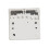 Thermostat d'ambiance mécanique pour chauffage central, blanc 3