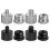 8 adaptateurs pour pieds microphone : 5/8" vers 3/8", 3/8" vers 5/8" 1