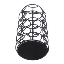 360 Rotating Capsule Holder for Dolce Gusto, Holds 35 Capsules, Black