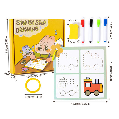 Kids Tracing Workbook - Pen Control & Early Learning 1